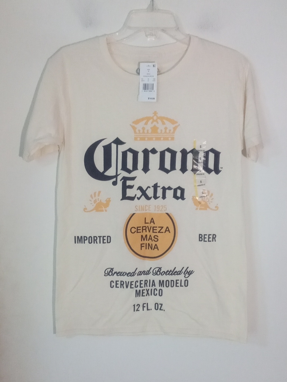 Corona Licensed T T-shirt Mens Sz Small NWT